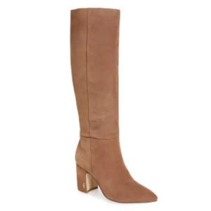 Sam Edelman Hiltin Knee High Boot 
9.5M, PRALINE SUEDE